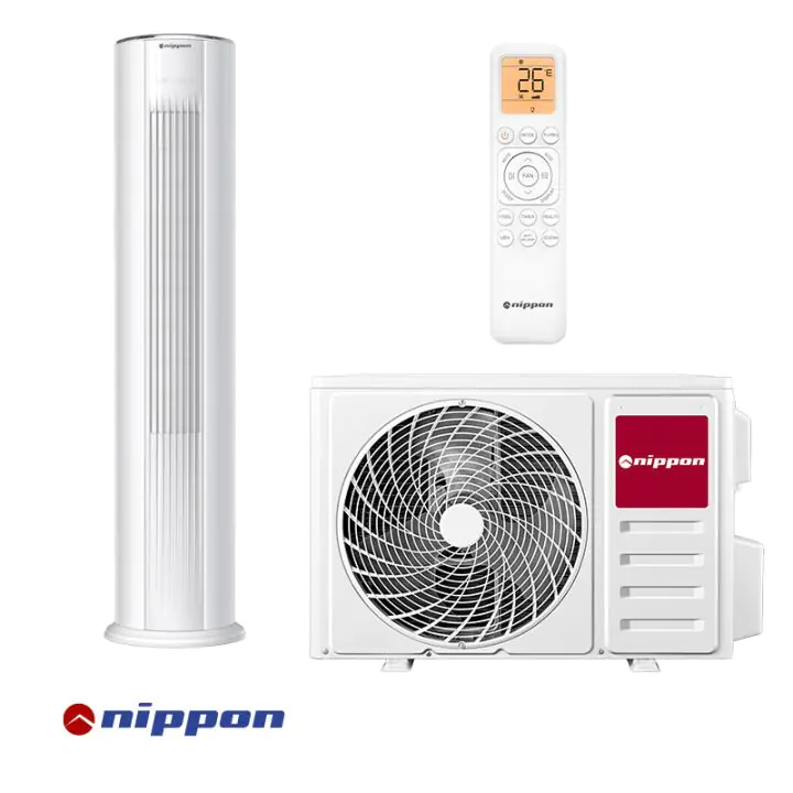 Колонен климатик Nippon NPC-24MCFL, монофазен, Wi-Fi, 24000 BTU, A++/A+, (35948714)