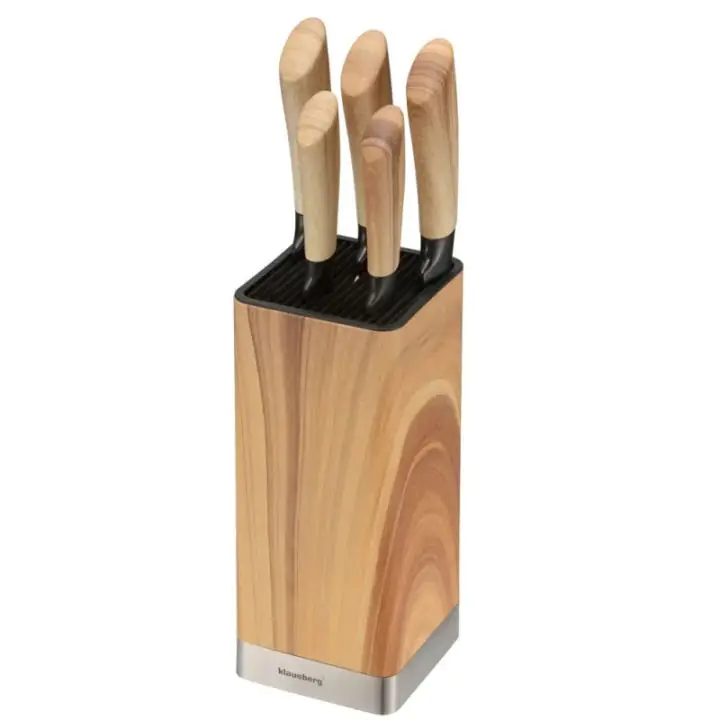 Комплект кухненски ножове Klausberg KB 9035, 6 ч, Неръждаема стомана, (35949984)