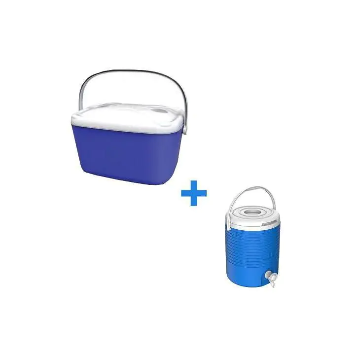 Комплект no 2 хладилна кутия BUZZY 20л + диспенсер - термос за вода с кран 4,5л, (35932247)