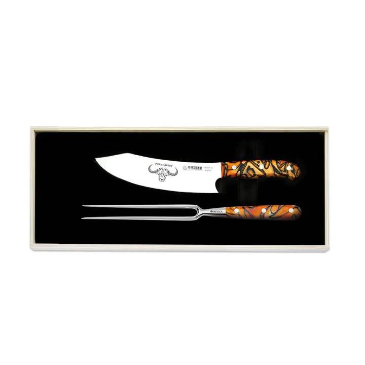 Комплект ножове Giesser серия PremiumCut Set No. II Spicy Orange, (35945249)