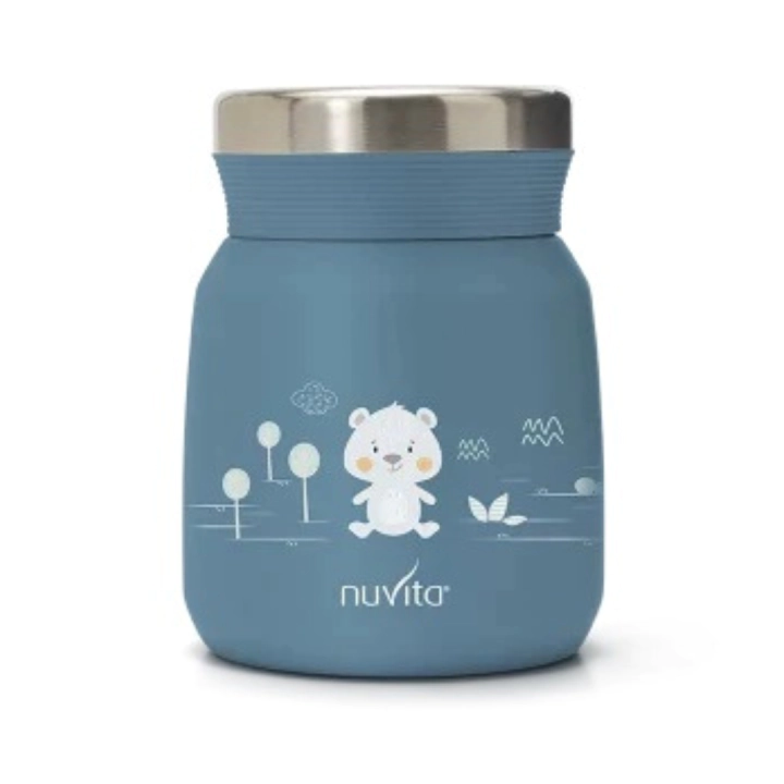 Контейнер за храна 4471 Nuvita 300мл, Powder Blue, (17330)
