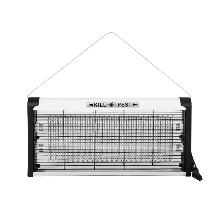 Лампа против насекоми Rosberg R51770E, До 35 м2, 30W, Ултравиолетова светлина, Ниско ниво на шум, Бял/Черен, (35931028)