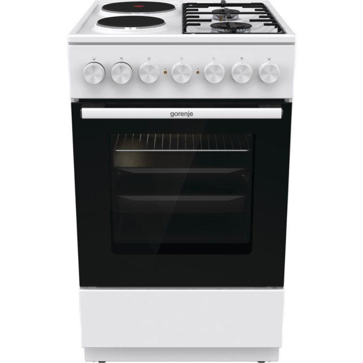 Комбинирана готварска печка Gorenje GK5B42WF, 70L, Aqua Clean, Бял, (35930987)