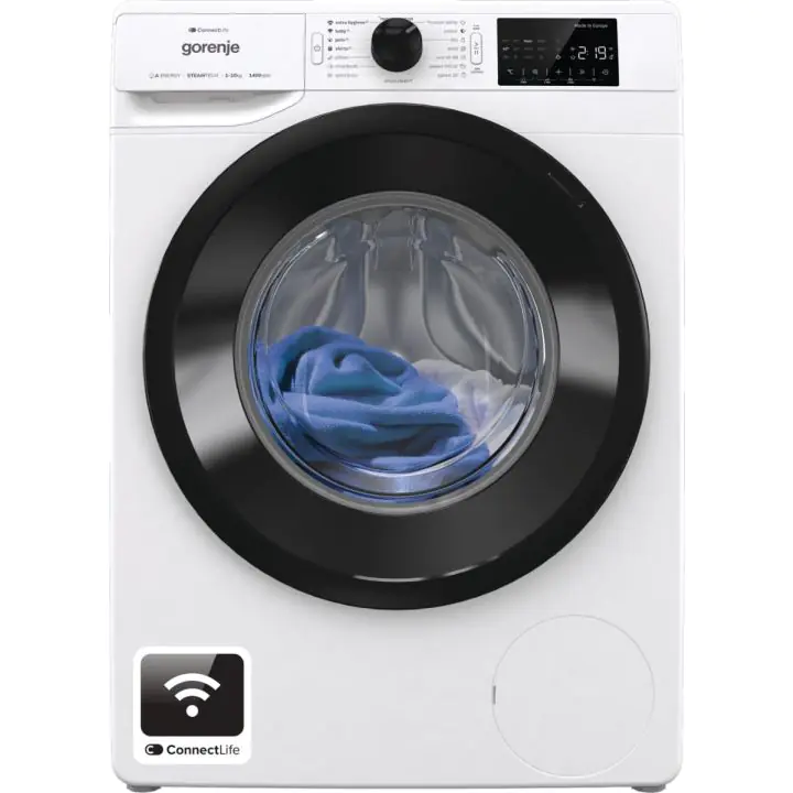 Перална машина GORENJE WPNEI14A2SWIFI, 10кг, 1400 об.,мин., Wi-Fi, Бял, (20796)