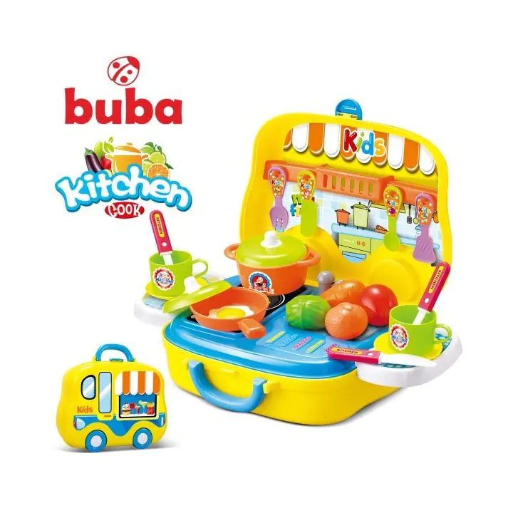 Малка детска кухня Buba Kitchen Cook, 008-919, Жълта, (15500)