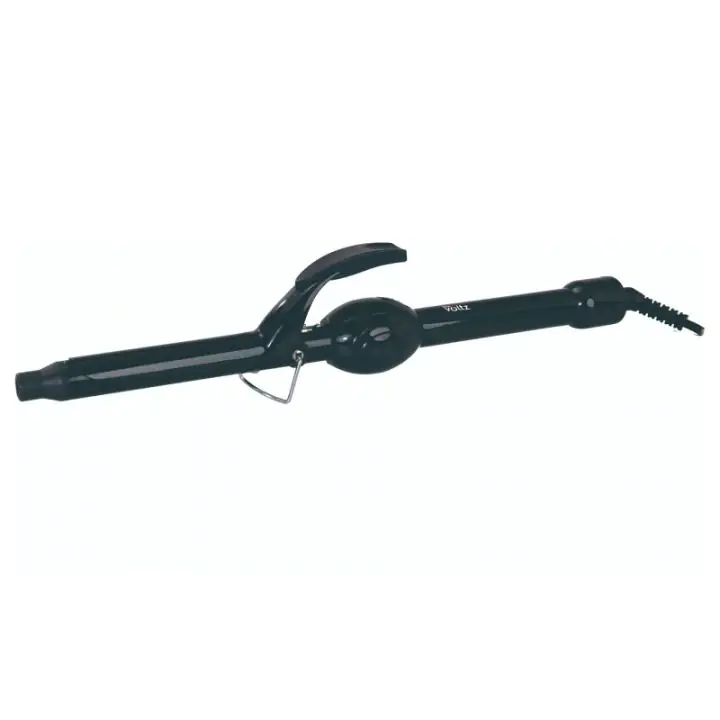Маша за коса Oliver Voltz OV51102E19, 30W, 19 мм, До 190°C, LED индикатор, Въртящ се кабел на 360°, Черен, (35950078)
