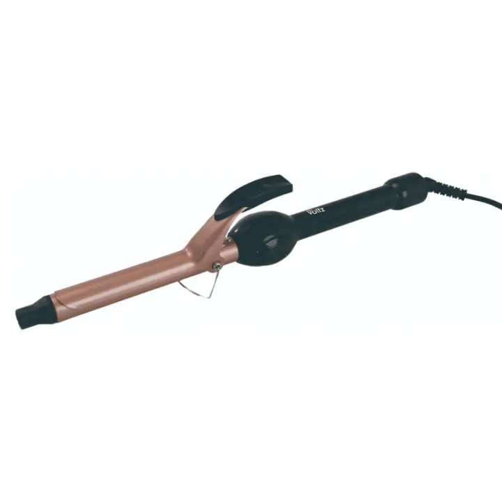 Маша за коса Oliver Voltz OV51102F19, 35W, 19 мм, 120-200°C, LCD дисплей, Автоматично изключване, Черен/Златист, (35950080)
