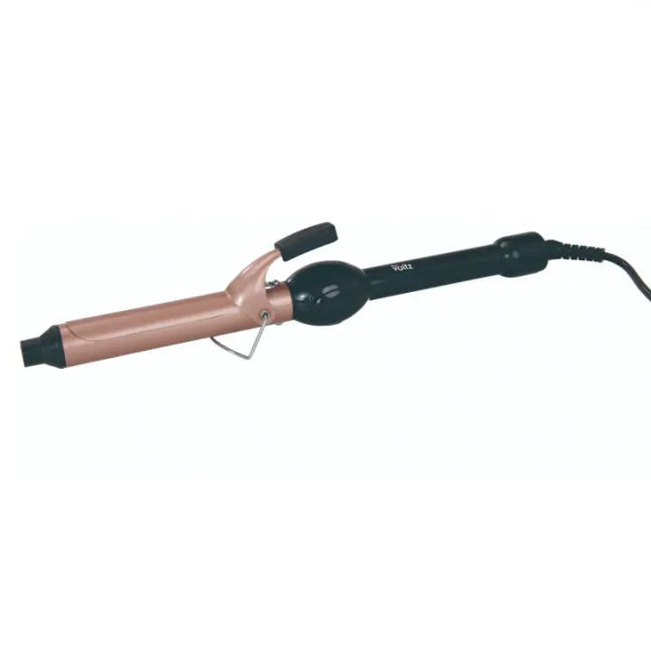 Маша за коса Oliver Voltz OV51102F25, 40W, 25 мм, 120-200°C, LCD дисплей, Автоматично изключване, Черен/Златист, (35950081)