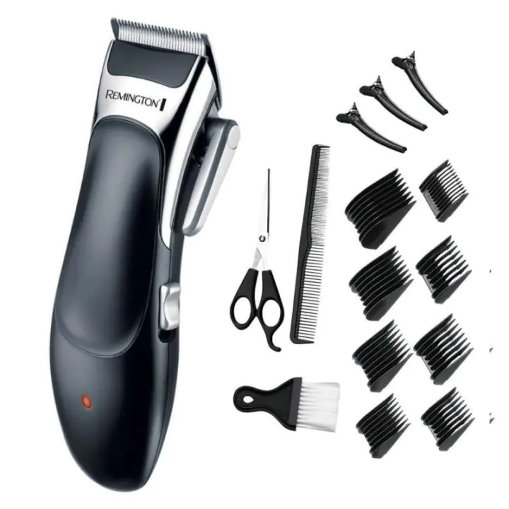 Машинка за подстригване Remington HC363C, Безжична, 3-25 мм, 14 аксесоара, Самонаточваща, Черен, (17460)
