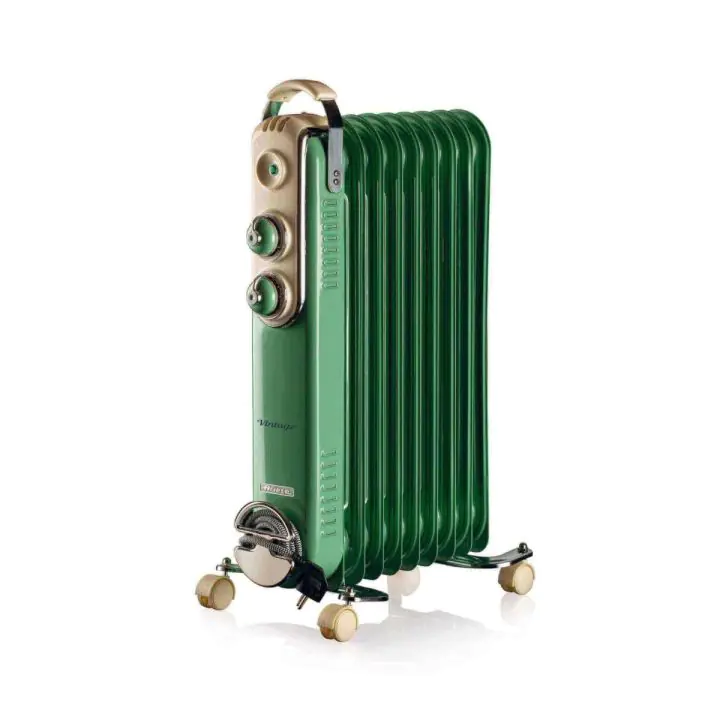 Маслен радиатор VINTAGE, 9 ребра - Verde, ARIETE 00B825104AR0, (35945828)