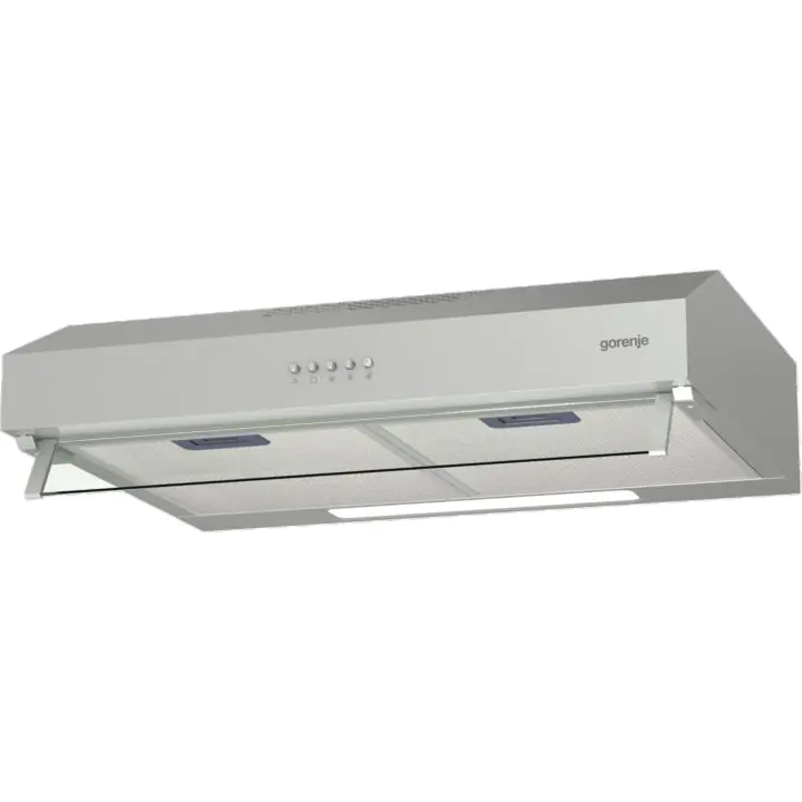 Абсорбатор Gorenje WHU629EX/M, под шкаф, 249 m³/h, инокс, (13594)