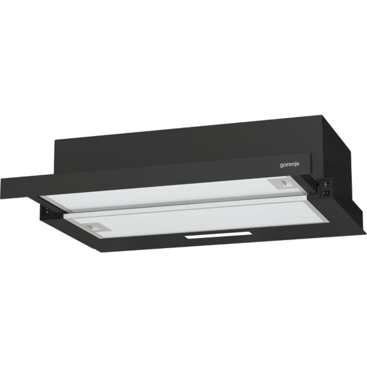 Абсорбатор за вграждане Gorenje TH60E3B, 350 m³/h, черен, (13554)