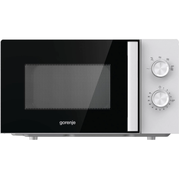 Микровълнова фурна Gorenje MO20E1WH, 20 литра, 800W, бял, (13725)