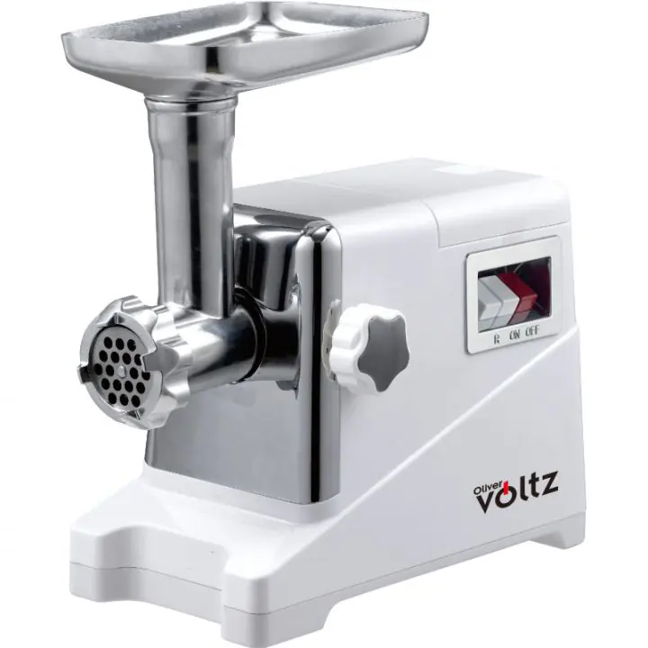 Месомелачка с приставка за домати Oliver Voltz OV51991D, 2000W, Обратен ход, Аксесоари, Бял, (17683)