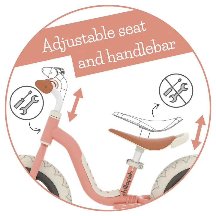 Chillafish Charlie LUX CPCH05SAL колело за баланс Salmon, (35944790)