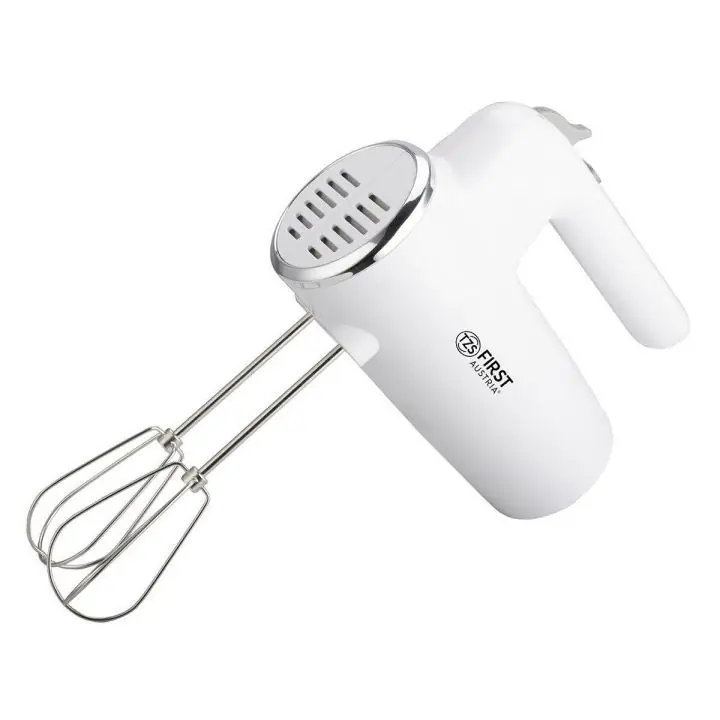 Миксер FIRST FA-5263-2, 300W, 6 скорости, 2500 об./мин., Бял, (16147)
