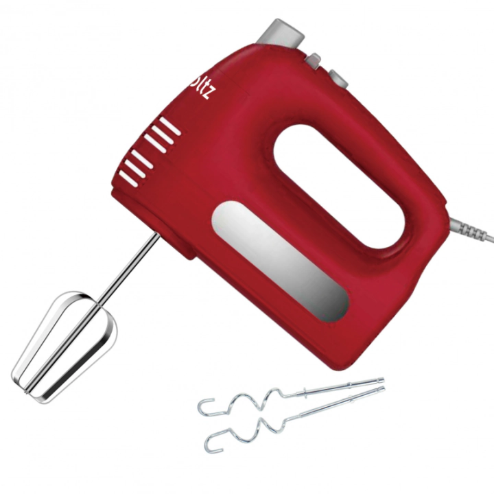 Миксер Oliver Voltz Daisy OV51110W, 500W, 6 скорости, Турбо, Червен, (35949874)