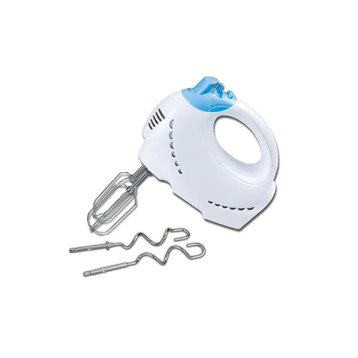 Миксер SAPIR SP 1110 GPO, 200W, 4 бъркалки, 5 скорости + Турбо, Бял/син, (18524)