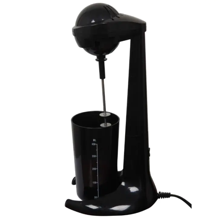 Миксер за фрапе Rosberg Premium RP51163D, 100W, 2 скорости, Метална бъркалка, Черен, (14648)