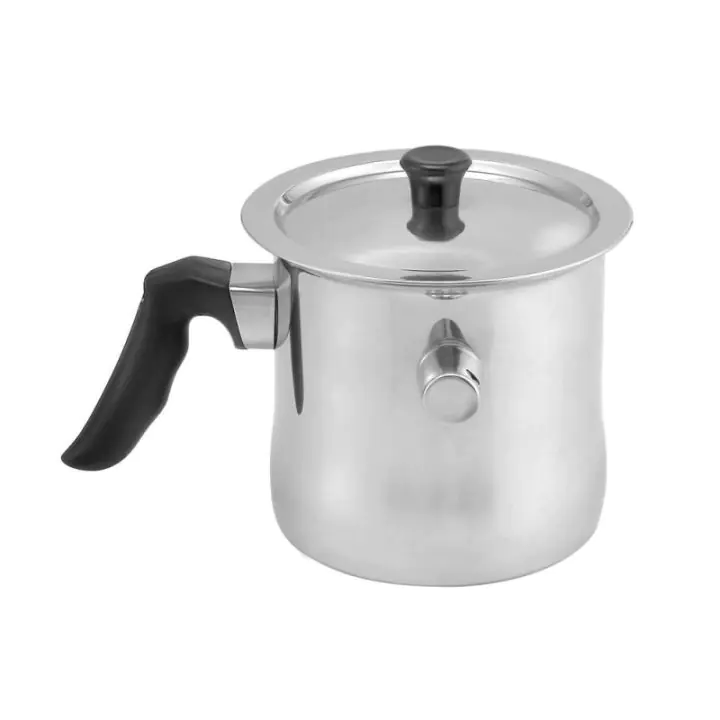 Млековарка Kinghoff KH 3110, 1 литър, 18 см, Инокс, Сребрист, (12892)