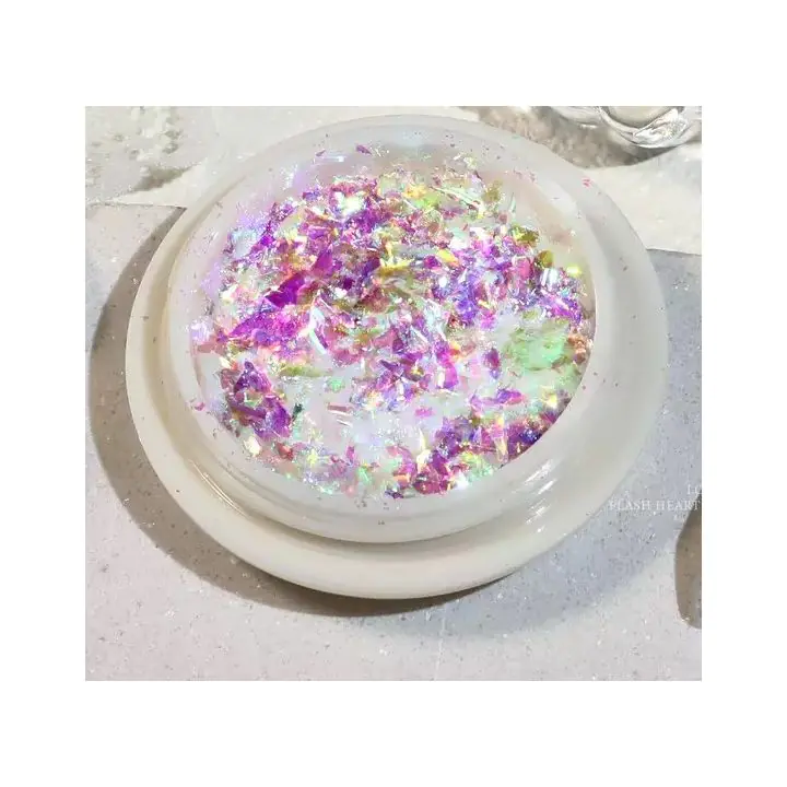 Парченца фолио ефект Счупено стъкло, червен хамелеон, (35923274)