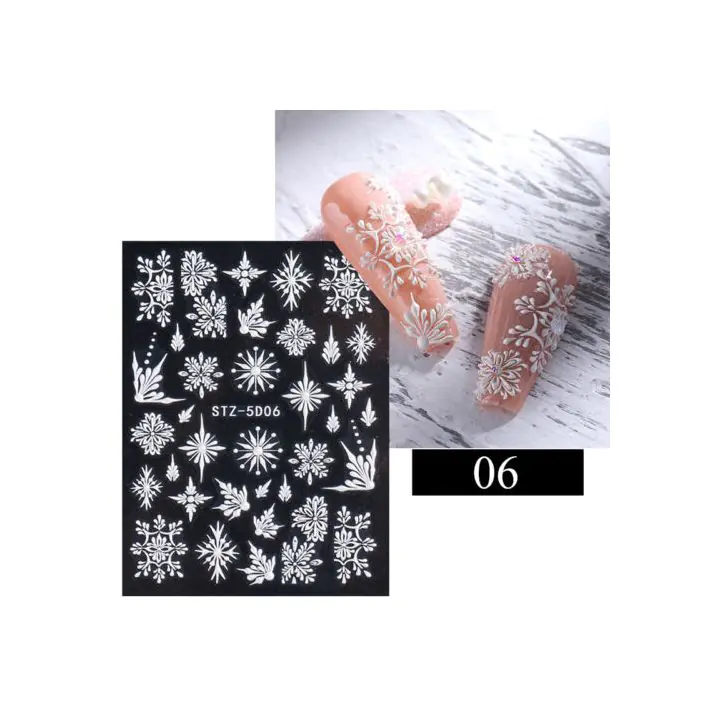 3D Лепенки - снежинки, модел 06, (35923059)