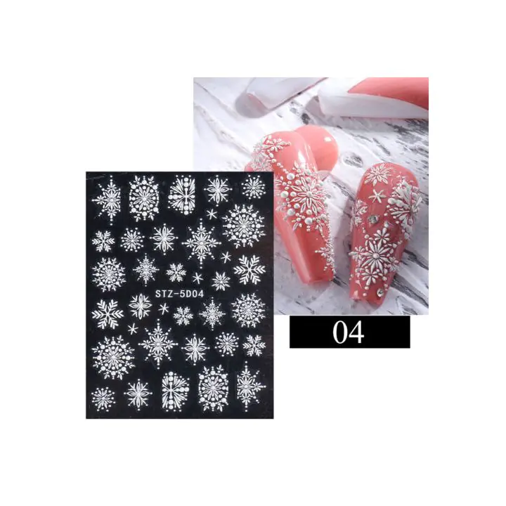 3D Лепенки - снежинки, модел 04, (35923057)