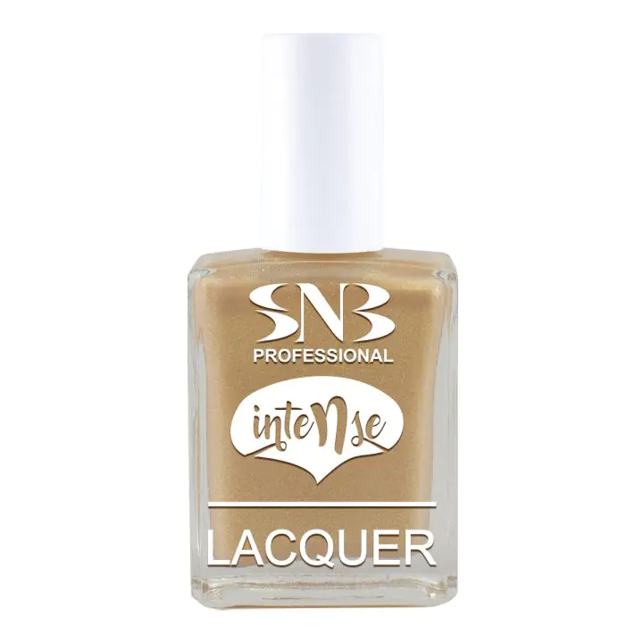 Лак за нокти SNB Интензив КАТРИНА, златен, брокат, 15 мл, (35923349)