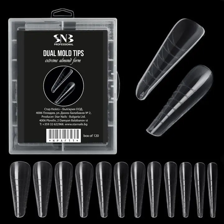 Горни форми за изграждане екстремен бадем, кутия, 120 бр., NPAF11, (35923600)