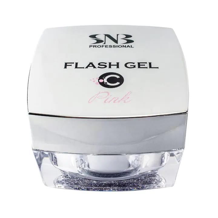 Гел за изграждане SNB Flash UV, розов, 50 гр., NPF004, (35923634)