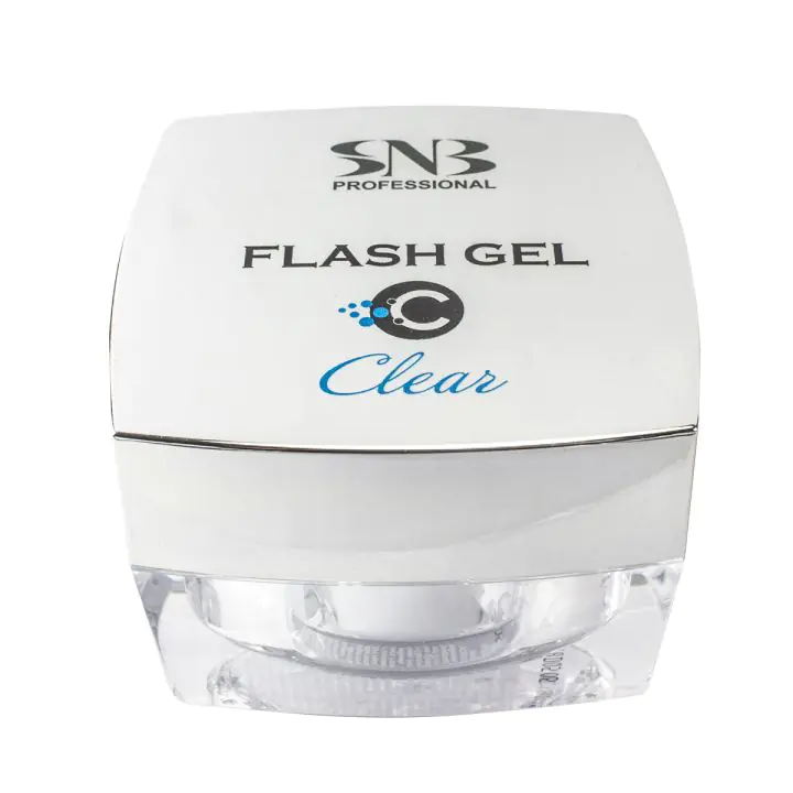 Гел за изграждане SNB Flash UV, безцветен, 50 гр., NPF013, (35923639)