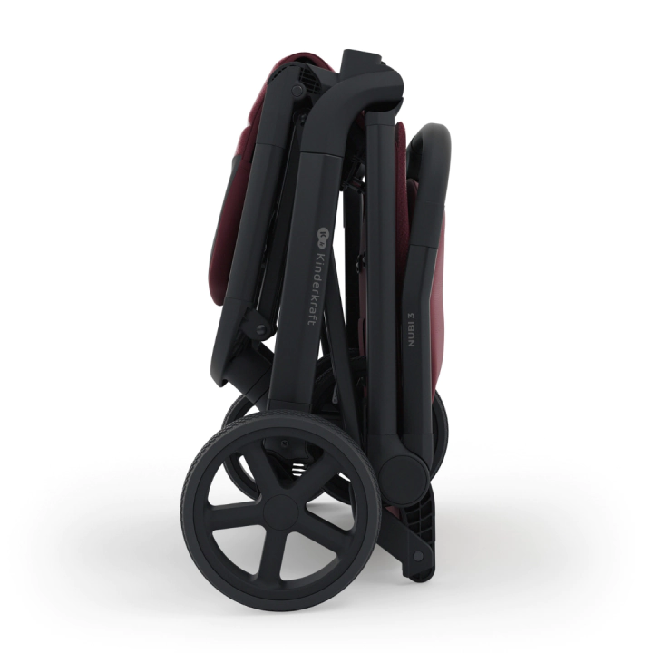 Kinderkraft NUBI 3 бебешка количка DARK RUBY, (35948319)