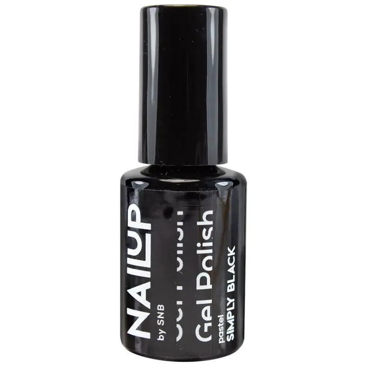 Гел лак NailUP Просто черно 6 мл, NUC002, (35923041)