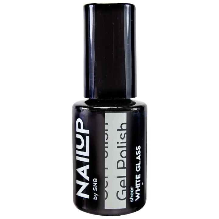 Гел лак NailUP Бяло стъкло 6 мл, NUC006, (35923011)