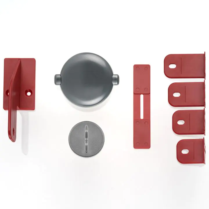 Обезопасителна закопчалка за двойни врати Reer 71081, (15256)