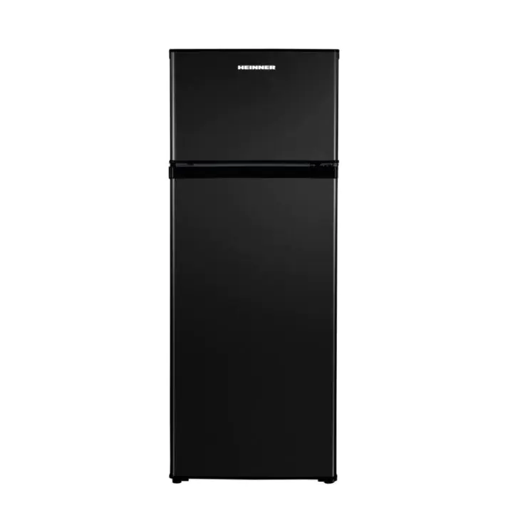 Хладилник HEINNER HF-H2206BKF+, 206 L, Реверсивни врати, Черен, (13952)