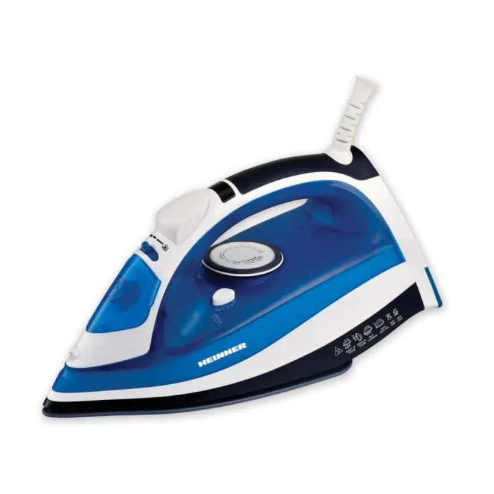 Ютия HEINNER HSI-2400AZ, 2400W, LED Индикатор, Керамични плочи, Синя, (21367)