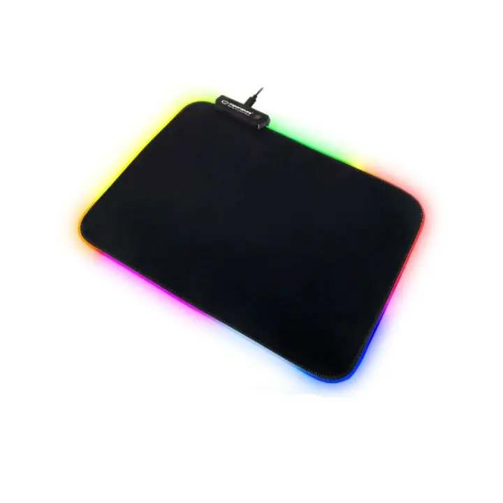 Подложка за мишка Esperanza Zodiac EGP105, 35x25 см, RGB подсветка с 10 цвята, USB 2.0, Черен, (35944179)