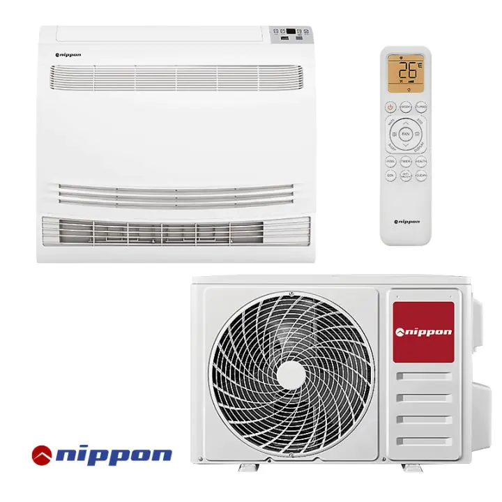 Климатик Nippon NPC-12F-PRO NORDIC, подов тип, 12000 BTU, A++/A+, (35948712)