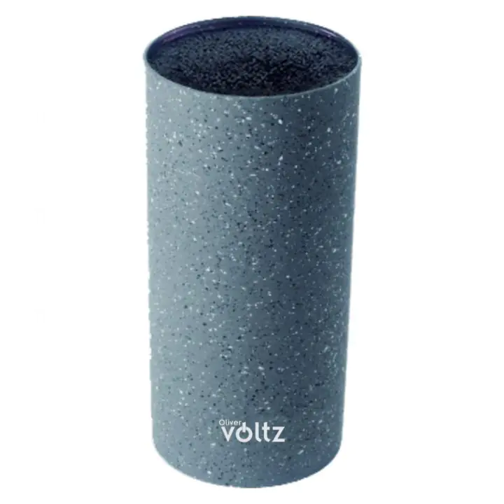 Поставка за ножове Oliver Voltz OV51645AG, Цилиндър, 11х22 см, Сив, (35949855)