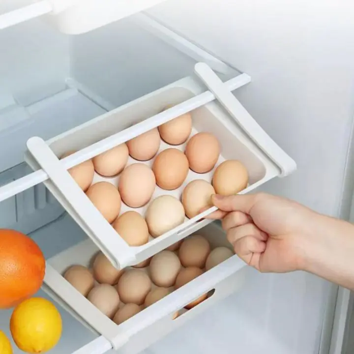 Поставка за яйца за хладилник Kosova 964FRM2201, 12 отделения, Пластмаса, Бял, (964FRM2201)