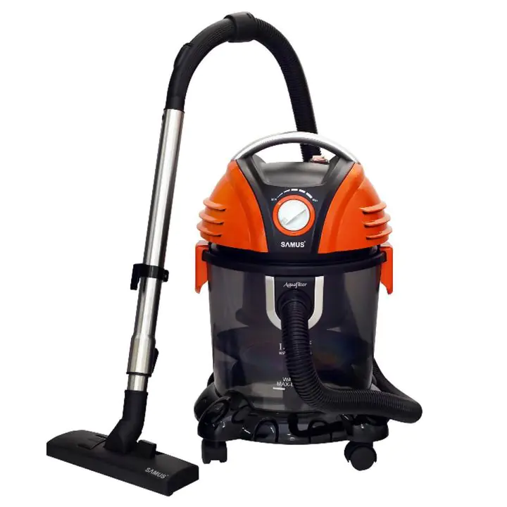 Прахосмукачка Samus Aquafilter Orange, 1550 W, за сухо и мокро почистване, оранжев, (20239)