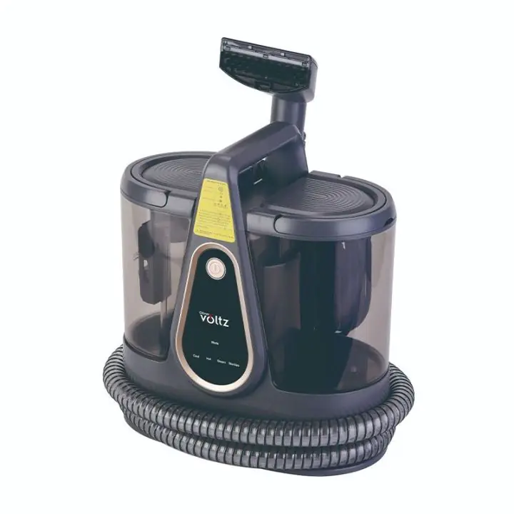 Прахосмукачка за пране на килими и тапицерия Oliver Voltz OV51006A, 1750W, 18 kPa, 1 л, Сензорен дисплей, Дезинфекция с пара, Аксесоари, Черен, (35950074)