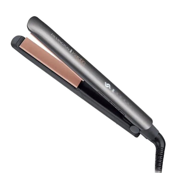 Преса за коса Remington S8598 Keratin Protect Intelligent, 150-230 C, Керамика, Сив, (99999S8598)