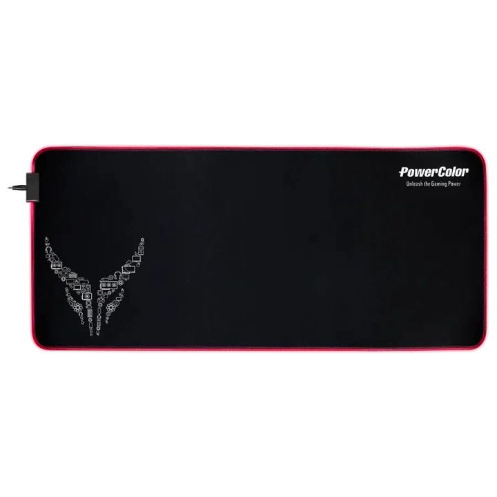 Подложка за мишка PowerColor Red Devil RGB - XL, (35939510)