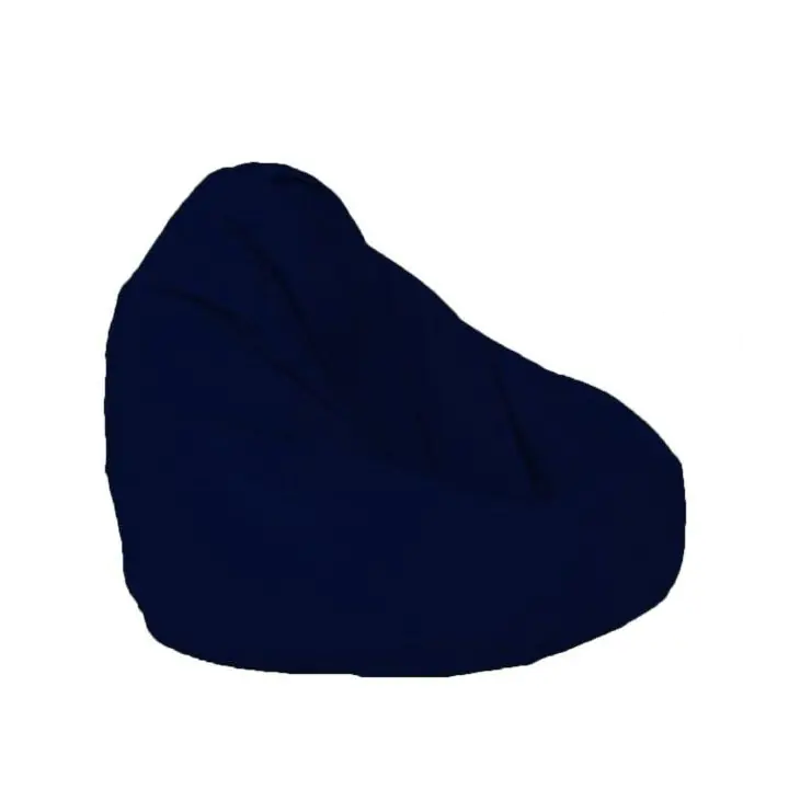 Пуф, круша, 320л., Nirvana Grande - Bleumarin, Водоустойчив, Перящ се калъф, Пълнеж от полистиролни перли