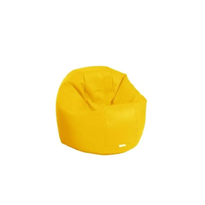 Пуф, за деца, 210л., Relaxo - Teteron Yellow Quince, За открито, Перящ се калъф, Пълнеж от Полистиролни перли, (15672)