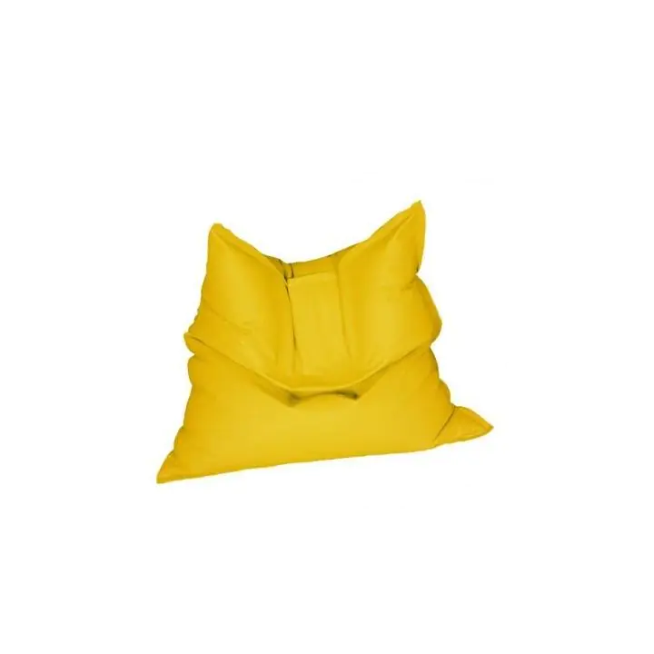 Пуф, Голяма възглавница, 350л., Magic Pillow - Teteron Yellow Quince, Перящ се калъф, За открито, Пълнеж от Полистиролни перли, (15667)