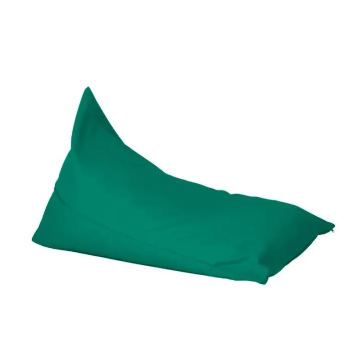 Калъф за пуф шезлонг, 320л., Kudos - Panama Smarald, (Не съдържа пълнеж), водоустойчив, 8496