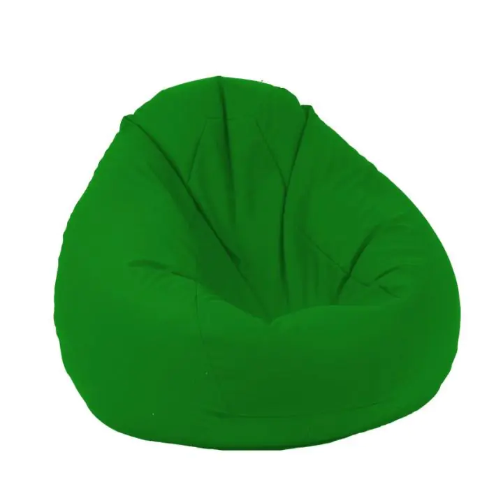 Калъф за пуф круша, 520л., Nirvana Gigant - Panama Green, (Не съдържа пълнеж), водоустойчив, 8538